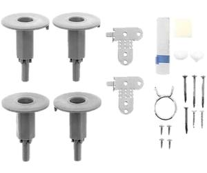 Beko Dishwasher Integrated Built In Door Installation Fitting Kit GENUINE 36712