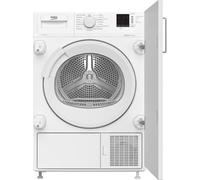 Beko DTIKP71131W 7kg Integrated Heat Pump Tumble Dryer with Sensor Drying Programmes