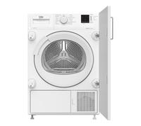Beko DTIKP81131W 8kg Integrated Heat Pump Tumble Dryer with Sensor Drying Programmes