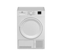 Beko DTLCE70051W 7kg Condenser Tumble Dryer with Sensor Programmes