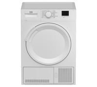 Beko DTLCE80041W 8kg Condenser Tumble Dryer with Sensor Programmes