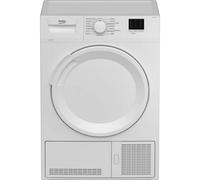 BEKO DTLCE80041W 8KG CONDENSER TUMBLE DRYER - WHITE