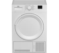 Beko DTLCE80041W 8kg Condenser Tumble Dryer with Sensor Programmes