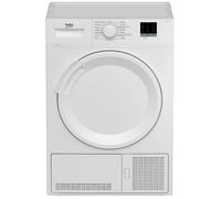 Beko DTLCE80051W 8kg Condenser Tumble Dryer with Sensor Programmes