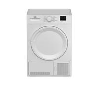 Beko DTLCE80051W 8kg Condenser Tumble Dryer with Sensor Programmes