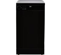 Beko DVS04020B Slimline Dishwasher - Black Black