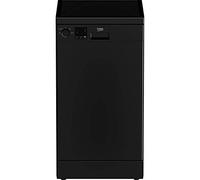 Beko DVS04020B Slimline Dishwasher - Black - E Rated