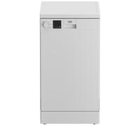 Beko DVS05C20W Freestanding Slimline Dishwasher with Quick Programmes