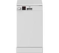 Beko DVS05C20W Freestanding Slimline Dishwasher with Quick Programmes