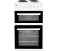 Beko EDP503W 50cm Electric Double Oven with Grill Cooker White