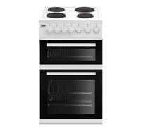 Beko EDP503W 50cm Electric Double Oven with Grill Cooker - White