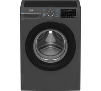 Beko 8 Kg Front Loading Washing Machine, 1400 RPM, 15 Programmes, LED Display, A Energy Rating, Anthracite