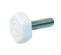 Beko Flavel JMB Kyoto Lec Swan Fridge Freezer Adjustable Foot/Glider Assembly. Genuine part number 4117650300