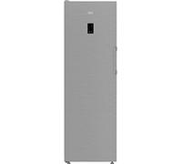 Beko FNP4686PS 186cm Frost Free Upright Freezer - Stainless Steel - E Rated