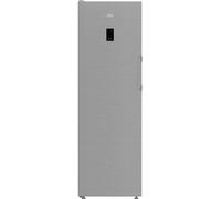 Beko FNP4686PS Frost Free Upright Freezer - Stainless Steel - E Rated