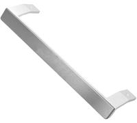 BEKO Fridge & Freezer Door Handle White With Silver Front GENUINE 5907610100