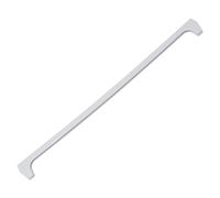 Beko Fridge & Freezer Glass Shelf Front White Plastic Trim Profile 496mm Genuine