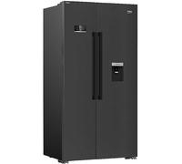 Beko Frost Free Fridge Freezer ASD2341VB - Black Natural