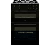 Beko FTG6201K 60cm wide Single Oven Gas Cooker - Black Black
