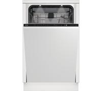Beko Fully Integrated Slimline Dishwasher - Black Control Panel with Sliding Door Fixing Kit - C Rated