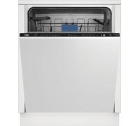Beko Fully Integrated Standard Dishwasher - Black with Fixed Door Fixing Kit - B Rated