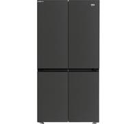 Beko GN446224VPS Freestanding American Style Fridge Freezer with HarvestFresh™