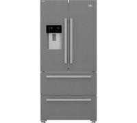 Beko GNE460520DVPX Freestanding American Style Fridge Freezer with HarvestFresh™