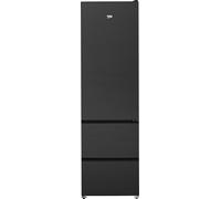 Beko HarvestFresh™ GNE4603VA 204cm High 60/40 Fridge Freezer - Black - E Rated, Black
