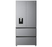 Beko HarvestFresh AeroFlow GNE48510DVPX American-Style Fridge Freezer - Brushed Steel, Brushed Steel