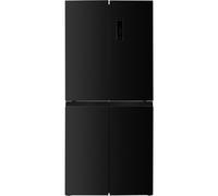 Beko HarvestFresh™ American Fridge Freezer - Black Steel - D Rated