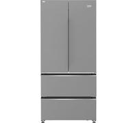 Beko HarvestFresh™ American Fridge Freezer - Stainless Steel