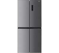 Beko 532 Litre 60/40 Freestanding American Fridge Freezer - Stainless Steel