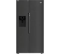 Beko ASP342VPZ Freestanding American Style Fridge Freeze with HarvestFresh™