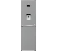 Beko HarvestFresh™ CNG4601DVPS 202cm 50/50 Frost Free Fridge Freezer - Stainless Steel - E Rated