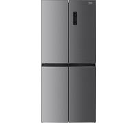 Beko HarvestFresh American Fridge Freezer - Stainless Steel Effect - D Rated