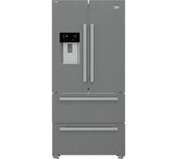Beko GNE460520DVPX Freestanding American Style Fridge Freezer with HarvestFresh™