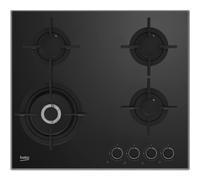 BEKO Pro HCLW64222S 59 cm Gas Hob - Black