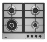 Beko HIAW64225SX 58cm Gas Hob - Stainless Steel