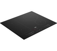 Beko HIIP64530UFT 60cm Induction Hob - Black Glass, Black