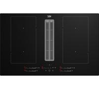 Beko HIXI84700UP Induction Hob - Black Glass, Black