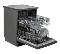 Beko HygieneIntense BDFN15440B Full Size Dishwasher Black - 14 Place Settings, HygieneIntense Technology, Quick Programmes, Energy Efficient Adjustable Racks, LED Display