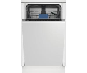 Beko HygieneShield™ BDIS16030 Integrated Slimline Dishwasher - White Control Panel - D Rated, White