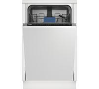 Beko HygieneShield™ BDIS16030 Integrated Slimline Dishwasher - White Control Panel - D Rated, White