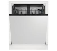 Beko Integrated Dishwasher - Quick&Shine Black Control Panel