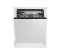 Beko Integrated Standard Dishwasher - Black with Fixed Door Hinge Kit - B Rated