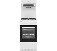 Beko KA52NEW Gas Cooker with Gas Hob 50cm Free Standing White A New