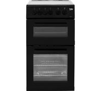 Beko KDC5422AK 50cm Electric Cooker with Ceramic Hob - Black