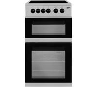 Beko KDC5422AS 50cm Twin Cavity Electric Cooker