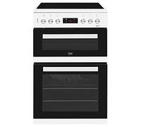 Beko KDC653W 60cm Double Oven Electric Cooker
