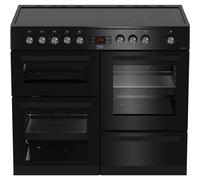 Beko KDVC100K 100cm Double Oven Range Cooker with 5 Zone Ceramic Hob